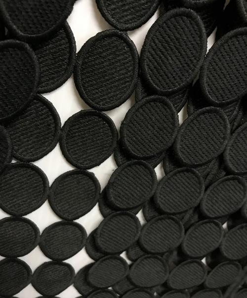 Adam et Rope（アダム エ ロペ）Adam et Rope (アダム エ ロペ) サークルエンブロイダリースカート ブラック サイズ:SIZE 38の古着・服飾アイテム