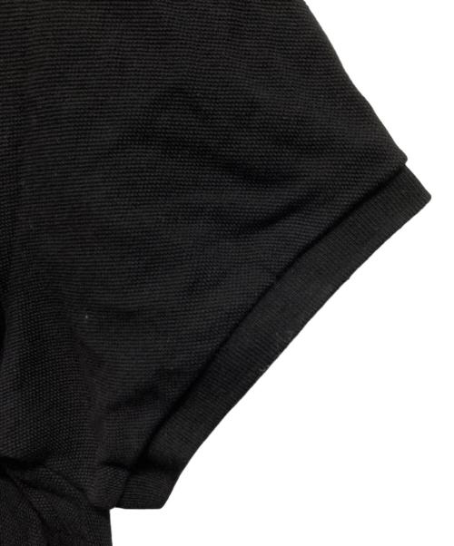 MONCLER（モンクレール）MONCLER (モンクレール) Maglia Polo Manica Corta ポロシャツ ブラック サイズ:Lの古着・服飾アイテム