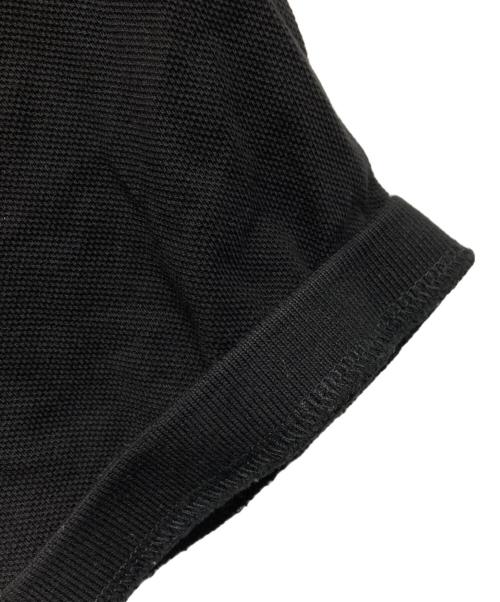 MONCLER（モンクレール）MONCLER (モンクレール) Maglia Polo Manica Corta ポロシャツ ブラック サイズ:Lの古着・服飾アイテム