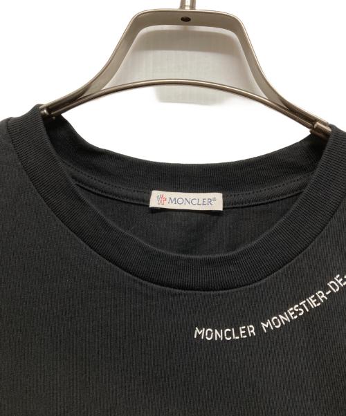MONCLER（モンクレール）MONCLER (モンクレール) 3DロゴSS T-SHIRT ブラック サイズ:Mの古着・服飾アイテム