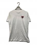 MONCLERモンクレール）の古着「Heart Patch SS T-Shirt」｜ホワイト