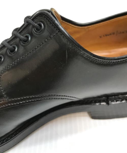 RALPH LAUREN（ラルフローレン）RALPH LAUREN (ラルフローレン) コードバンプレーントゥシューズ ブラウン サイズ:8 1/2Dの古着・服飾アイテム