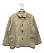 中川政七商店ナカガワマサシチショウテン）の古着「コットンリネンカバーオール」｜アイボリー