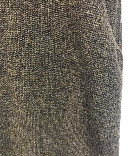 MAATEE&SONS（マーティーアンドサンズ）MAATEE&SONS (マーティーアンドサンズ) N ARMY SWEATER(エヌ アーミー セーター) 日本製 ブラウン サイズ:Mの古着・服飾アイテム