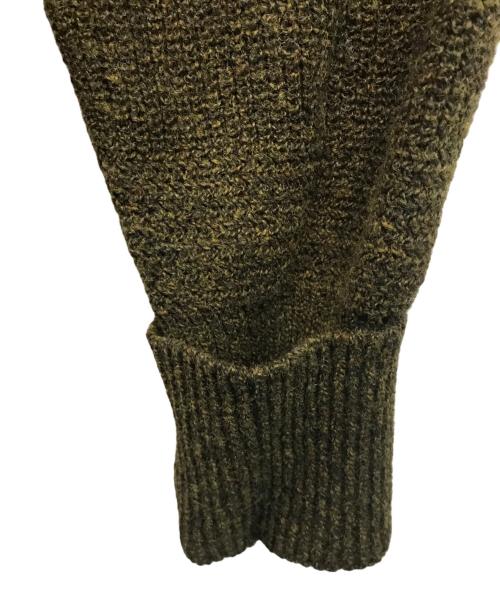 MAATEE&SONS（マーティーアンドサンズ）MAATEE&SONS (マーティーアンドサンズ) N ARMY SWEATER(エヌ アーミー セーター) 日本製 ブラウン サイズ:Mの古着・服飾アイテム