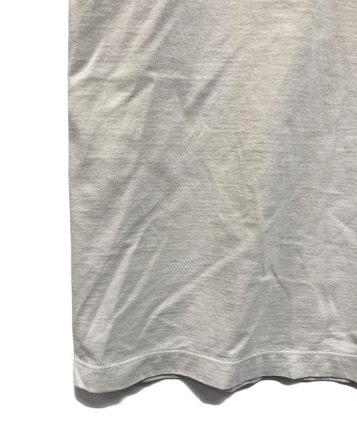 Maison Margiela（メゾンマルジェラ）Maison Margiela (メゾンマルジェラ) エンブロイダーロゴ Tシャツ ベージュ サイズ:XXSの古着・服飾アイテム