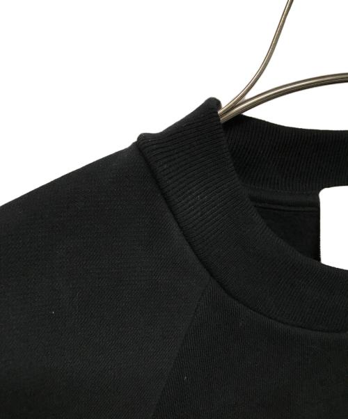 patou（パトゥ）patou (パトゥ) オーガニックコットン エンブロイダリー アール デコ パトゥー スウェットシャツ ブラック サイズ:Sの古着・服飾アイテム