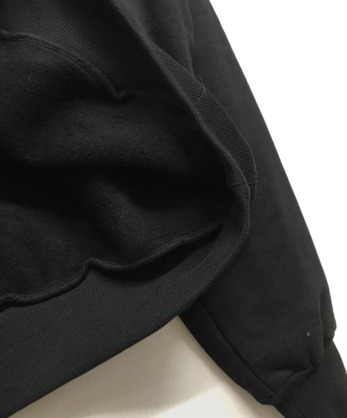 patou（パトゥ）patou (パトゥ) オーガニックコットン エンブロイダリー アール デコ パトゥー スウェットシャツ ブラック サイズ:Sの古着・服飾アイテム