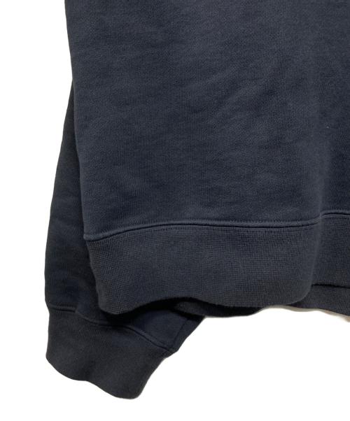 Maison Margiela 1（メゾンマルジェラ 1）Maison Margiela 1 (メゾンマルジェラ 1) エイズバックプリントスウェットパーカー ネイビー サイズ:Sの古着・服飾アイテム