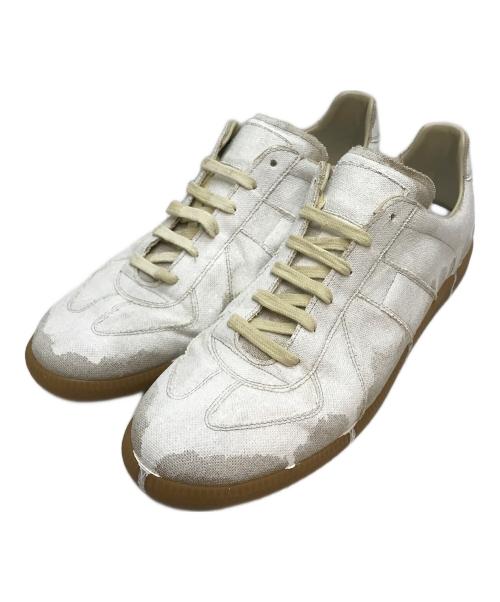 Maison Margiela（メゾンマルジェラ）Maison Margiela (メゾンマルジェラ) レプリカビアンケットジャーマントレーナー ホワイト サイズ:SIZE 45の古着・服飾アイテム