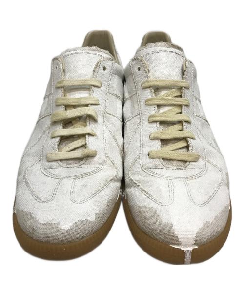 Maison Margiela（メゾンマルジェラ）Maison Margiela (メゾンマルジェラ) レプリカビアンケットジャーマントレーナー ホワイト サイズ:SIZE 45の古着・服飾アイテム