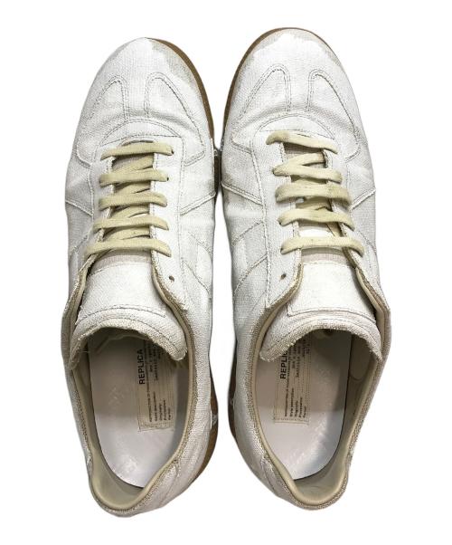 Maison Margiela（メゾンマルジェラ）Maison Margiela (メゾンマルジェラ) レプリカビアンケットジャーマントレーナー ホワイト サイズ:SIZE 45の古着・服飾アイテム