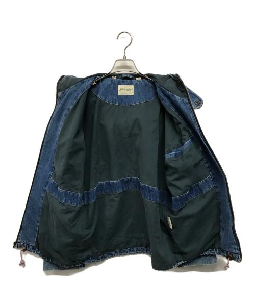 ST JOHN'S BAY（セントジョンズベイ）ST JOHN'S BAY (セントジョンズベイ) チンストラップ付き デニムパーカー インディゴ サイズ:Mの古着・服飾アイテム