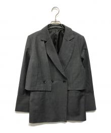 YANUK（ヤヌーク）の古着「24SS モジュラー ジャケット」｜グレー