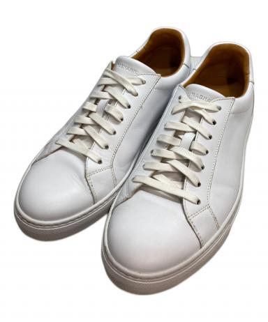 MAGNANNI マグナーニ 41 中古・古着通販】MAGNANNI (マグナーニ) レザースニーカー ホワイト