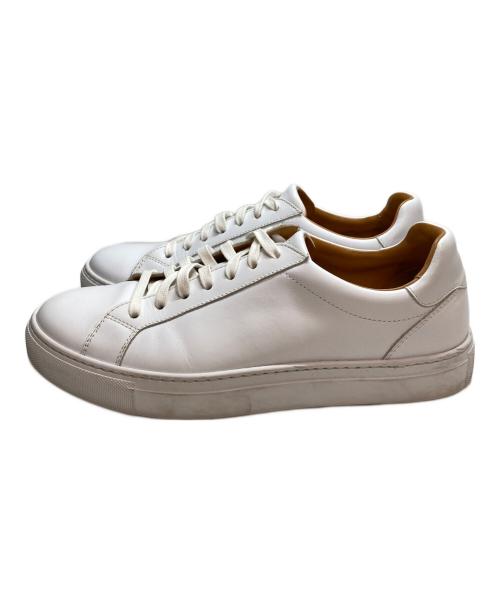MAGNANNI（マグナーニ）MAGNANNI (マグナーニ) レザースニーカー ホワイト サイズ:41の古着・服飾アイテム