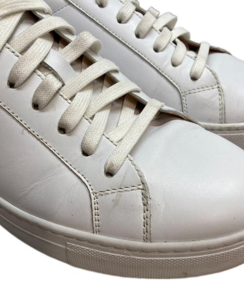 MAGNANNI（マグナーニ）MAGNANNI (マグナーニ) レザースニーカー ホワイト サイズ:41の古着・服飾アイテム