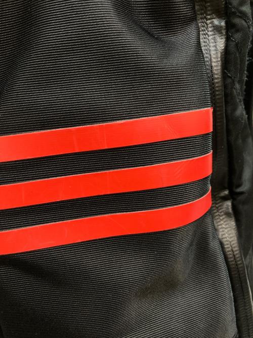 Y-3（ワイスリー）Y-3 (ワイスリー) adidas (アディダス) ロゴリュック ブラック×レッドの古着・服飾アイテム