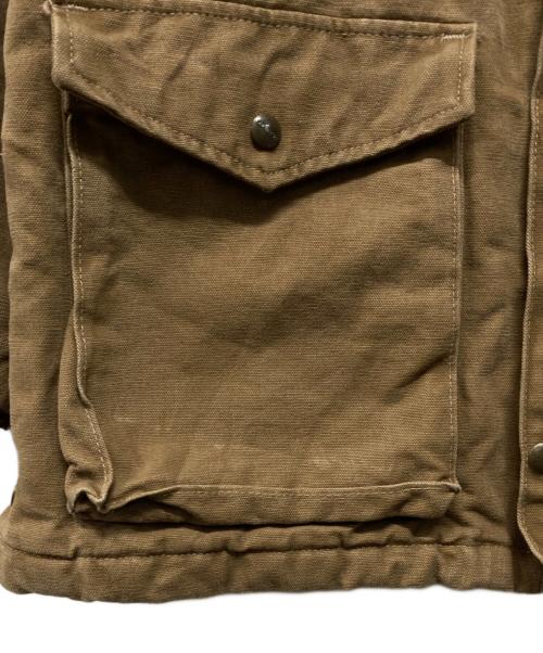 CarHartt（カーハート）CarHartt (カーハート) 企業刺繍入りキャニオンコート ベージュ サイズ:Mの古着・服飾アイテム