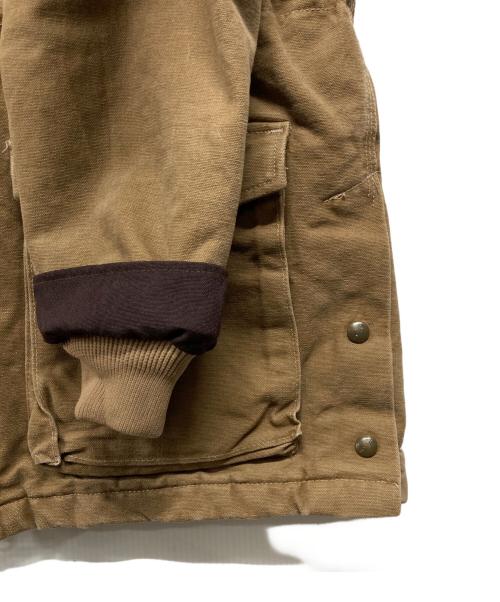 CarHartt（カーハート）CarHartt (カーハート) 企業刺繍入りキャニオンコート ベージュ サイズ:Mの古着・服飾アイテム