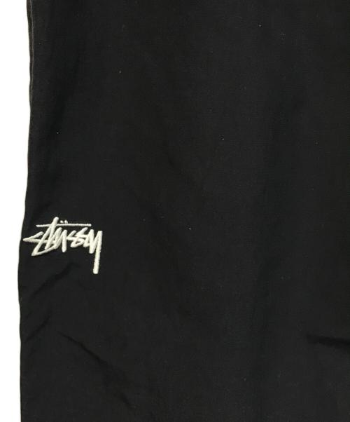 stussy（ステューシー）stussy (ステューシー) NYLON FOLSOM BEACH PANT(ナイロン・フォルサム・ビーチ・パンツ) ブラック サイズ:Mの古着・服飾アイテム