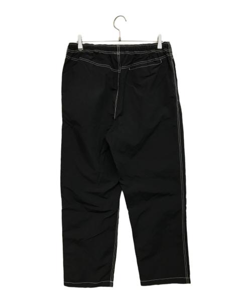 stussy（ステューシー）stussy (ステューシー) NYLON FOLSOM BEACH PANT(ナイロン・フォルサム・ビーチ・パンツ) ブラック サイズ:Mの古着・服飾アイテム
