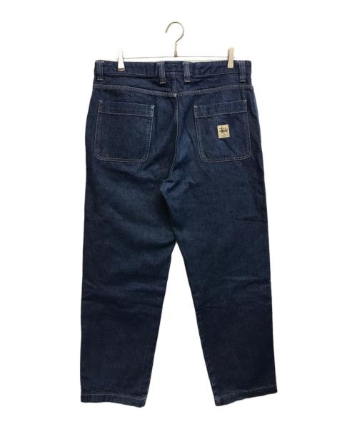 stussy（ステューシー）stussy (ステューシー) Denim Double Knee Pant ダブルニーデニムパンツ インディゴ サイズ:34の古着・服飾アイテム