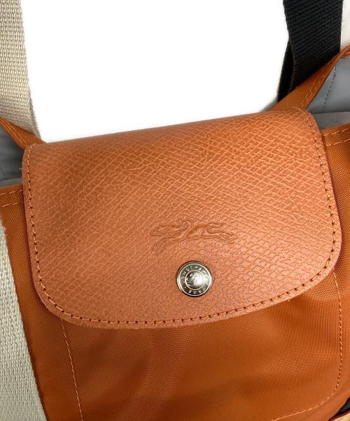 LONGCHAMP（ロンシャン）LONGCHAMP (ロンシャン) LE PLIAGE RE-PLAY S ルプリアージュリプレイ キャロットオレンジの古着・服飾アイテム