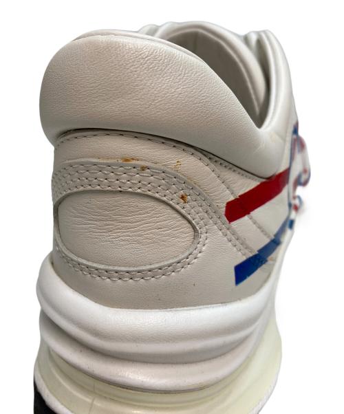 GUCCI（グッチ）GUCCI (グッチ) インターロッキングG Run レザースニーカー ホワイト サイズ:SIZE 6の古着・服飾アイテム