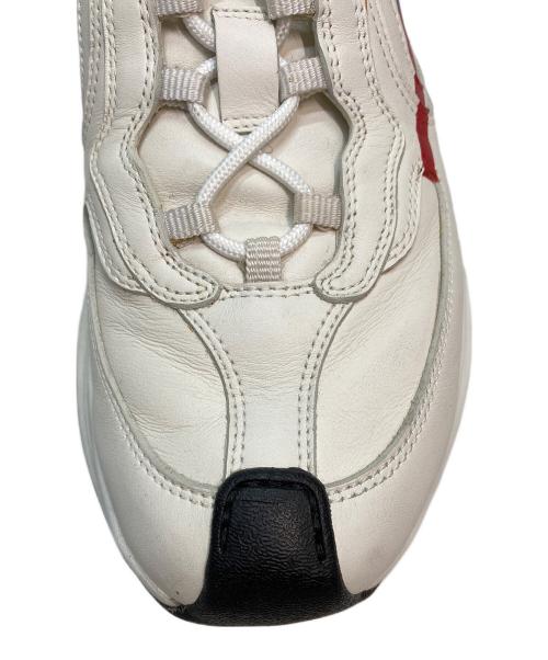 GUCCI（グッチ）GUCCI (グッチ) インターロッキングG Run レザースニーカー ホワイト サイズ:SIZE 6の古着・服飾アイテム