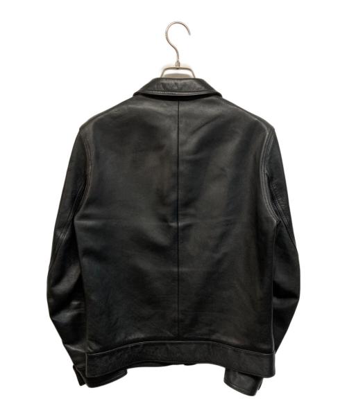 WACKO MARIA（ワコマリア）WACKO MARIA (ワコマリア) シングルライダースカウレザージャケット ブラック サイズ:Lの古着・服飾アイテム