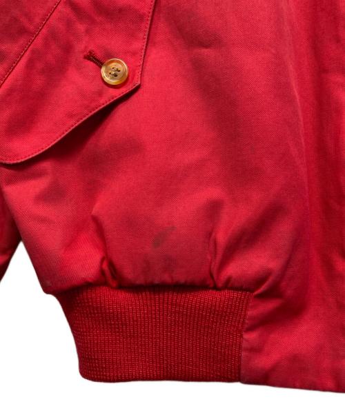 Burberry's（バーバリー）Burberry's (バーバリー) 裏地ノバチェックスイングトップ レッド サイズ:Mの古着・服飾アイテム