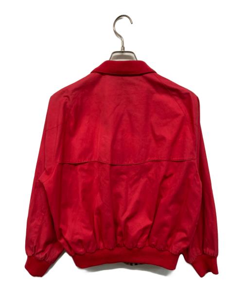 Burberry's（バーバリー）Burberry's (バーバリー) 裏地ノバチェックスイングトップ レッド サイズ:Mの古着・服飾アイテム