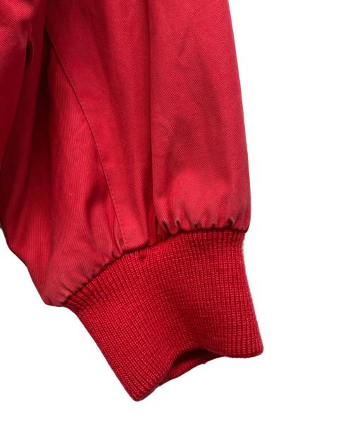 Burberry's（バーバリー）Burberry's (バーバリー) 裏地ノバチェックスイングトップ レッド サイズ:Mの古着・服飾アイテム