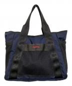 BRIEFINGブリーフィング）の古着「MESH FLIGHT TOTE　メッシュフライトトート バッグ」｜ネイビー