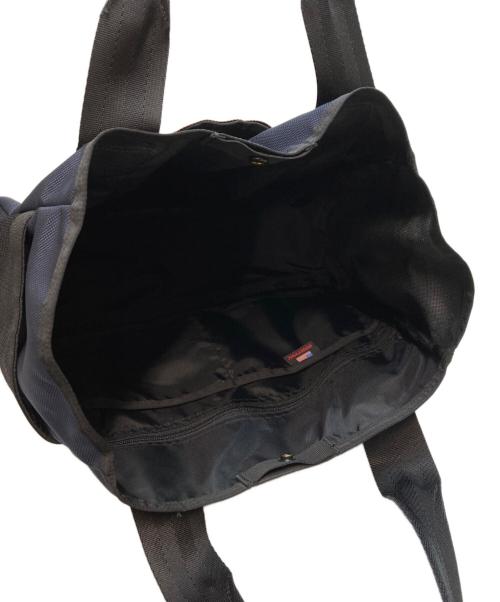 BRIEFING（ブリーフィング）BRIEFING (ブリーフィング) MESH FLIGHT TOTE　メッシュフライトトート バッグ ネイビーの古着・服飾アイテム