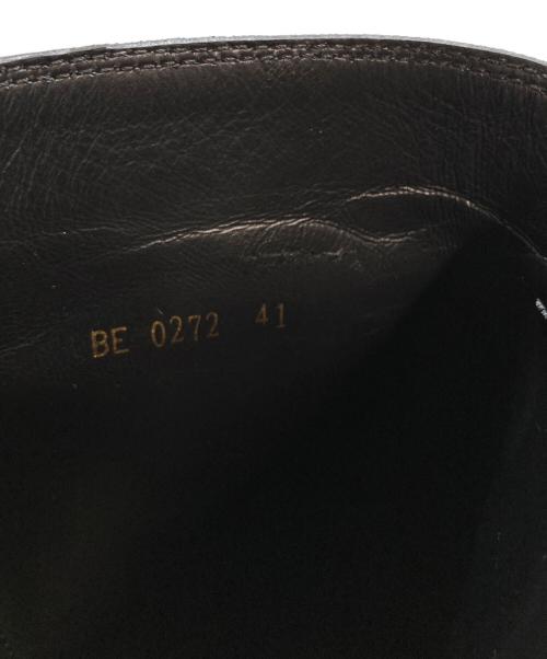 CELINE（セリーヌ）CELINE (セリーヌ) BIKER PLATFORM SANTIANG 80(バイカー・プラットフォーム・サンティアン・エイティ) ブラック サイズ:41の古着・服飾アイテム