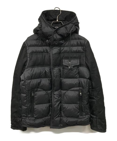 MONCLER（モンクレール）MONCLER (モンクレール) RYAN ライアン ダウンジャケット ブラック サイズ:1の古着・服飾アイテム