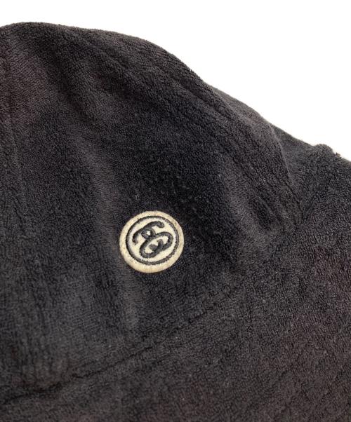 stussy（ステューシー）stussy (ステューシー) サークルSSロゴバケットハット ブラックの古着・服飾アイテム