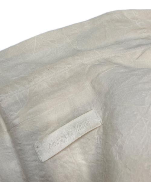 nobuyuki matsui（ノブユキマツイ）Nobuyuki Matsui (ノブユキマツイ) レースチェスターコート ホワイト サイズ:2の古着・服飾アイテム