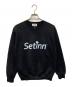 setinn（セットイン）の古着「ロゴスウェット」｜ブラック