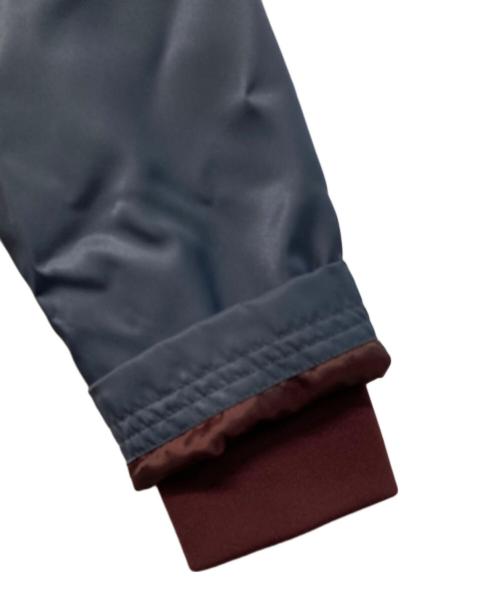 PS Paul Smith（ＰＳポールスミス）PS Paul Smith (ＰＳポールスミス) ミックスアップ スタンドカラー ブルゾン ネイビー サイズ:Mの古着・服飾アイテム