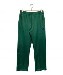Needles（ニードルズ）の古着「Track Pant - Poly Jq/トラックパンツ ポリー ジャカード」｜グリーン