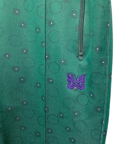Needles（ニードルズ）Needles (ニードルズ) Track Pant - Poly Jq/トラックパンツ ポリー ジャカード グリーン サイズ:Mの古着・服飾アイテム
