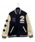 HUMAN MADE（ヒューマンメイド）の古着「LAST ORGY 2 VARSITY JACKET(ラストオージー ツー バーシティ ジャケット) スタジャン」｜ネイビー×ホワイト