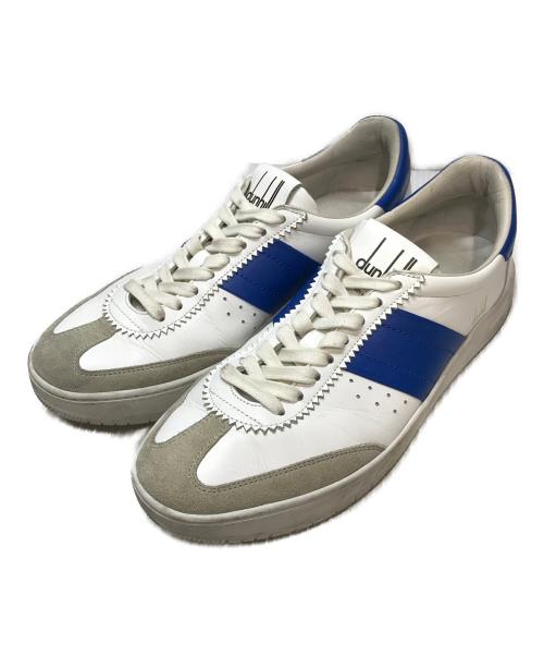 dunhill（ダンヒル）dunhill (ダンヒル) コートレガシートレーナーレザースニーカー ホワイト サイズ:25.5cmの古着・服飾アイテム