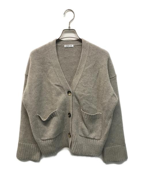 DEUXIEME CLASSE（ドゥーズィエム クラス）Deuxieme Classe (ドゥーズィエム クラス) EVERYDAY I LIKE. Cashmere Chunky Vネックカーディガン グレー サイズ:不明の古着・服飾アイテム