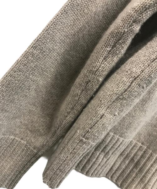 DEUXIEME CLASSE（ドゥーズィエム クラス）Deuxieme Classe (ドゥーズィエム クラス) EVERYDAY I LIKE. Cashmere Chunky Vネックカーディガン グレー サイズ:不明の古着・服飾アイテム
