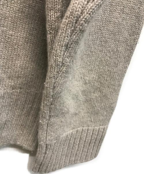 DEUXIEME CLASSE（ドゥーズィエム クラス）Deuxieme Classe (ドゥーズィエム クラス) EVERYDAY I LIKE. Cashmere Chunky Vネックカーディガン グレー サイズ:不明の古着・服飾アイテム