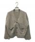 Deuxieme Classe（ドゥーズィエム クラス）の古着「EVERYDAY I LIKE. Cashmere Chunky Vネックカーディガン」｜グレー